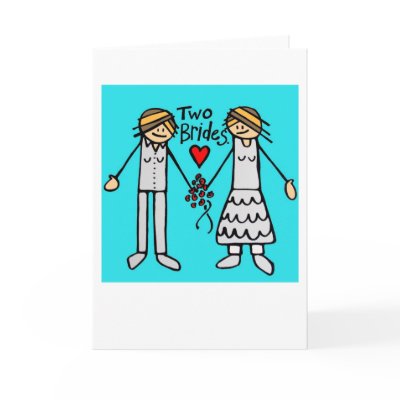 2 brides-card by mtebor