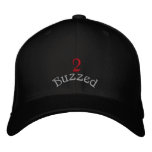 2, Buzzed - Customised - Customised embroidered hats
