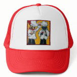 2 Chef Pugs Hats
