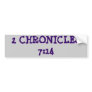 2 Chronicles 7:14 Bumper Stickers