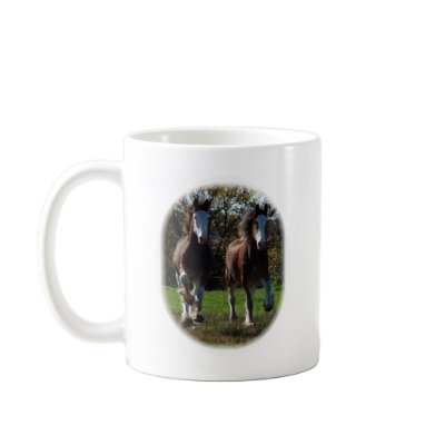 2 Clydes running Coffee Mug by randolph259