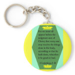 2 Corinthians 5:10 key chain