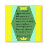 2 Corinthians 5:10 magnet