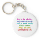 2 Corinthians 5:17 Croatian keychains