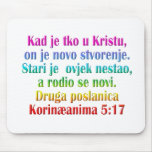 2 Corinthians 5:17 Croatian Mousepad