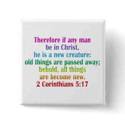 2 Corinthians 5:17 English by BiblicalTShirts