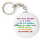 2 Corinthians 5:17 English keychains