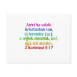 2 Corinthians 5:17 Hungarian