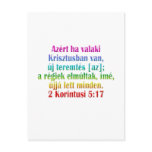 2 Corinthians 5:17 Hungarian