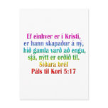 2 Corinthians 5:17 Icelandic
