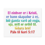 2 Corinthians 5:17 Icelandic