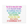 2 Corinthians 5:17 Maori