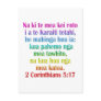 2 Corinthians 5:17 Maori