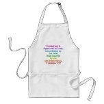 2 Corinthians 5:17 Spanish aprons