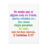 2 Corinthians 5:17 Spanish