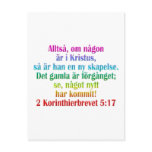 2 Corinthians 5:17 Swedish