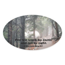 2 Corinthians 5:7 Sticker