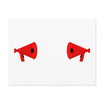 2 duelling bullhorns
