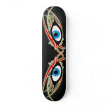 2 eyes-black bad skateboard