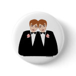2 Grooms Brown Hair