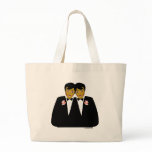 2 Grooms Ethnic Canvas Bags