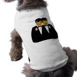 2 Grooms Ethnic Doggie T Shirt
