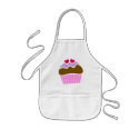 2 Hearts Blueberry Iced Cupcake aprons