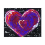 2 Hearts" postcards