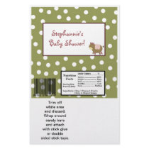 2 Hershey's Large Bar Wrapper Abbys Farm Pink Girl Custom Flyer