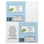 2 Hershey's Large Bar Wrapper Turtle Reef Ocean flyers