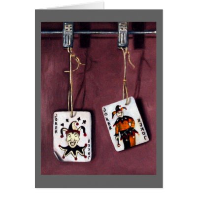 2 Joker's-Lucky Jokers-Wild Cards by paintingmaniac