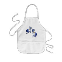 2 Kokopelli #11 Aprons