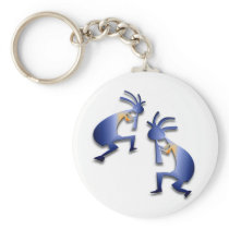 2 Kokopelli #11 Keychain