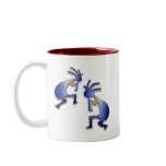 2 Kokopelli #11 mugs