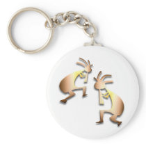 2 Kokopelli #26 Keychains