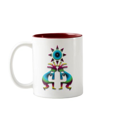 2 Kokopelli #41 Mug by CulturalPerspective4