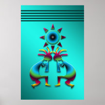 2 Kokopelli #41 Posters