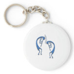 2 Kokopelli #5 keychains