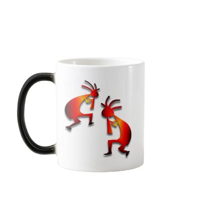 2 Kokopelli #7 Coffee Mug by CulturalPerspective4