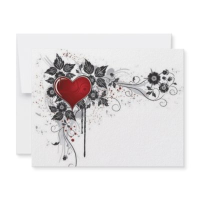 2 love vectors custom announcements by CreativeColours