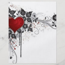 2 love vectors personalised flyer