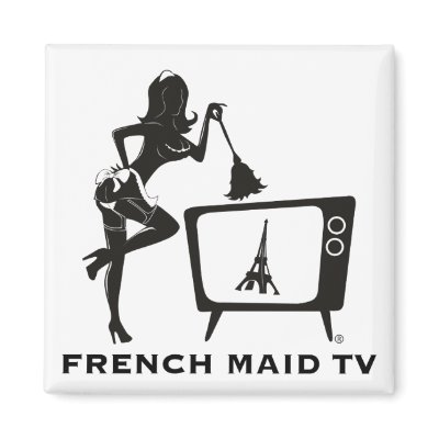 2" Magnet French Maid TV by FrenchMaidTV