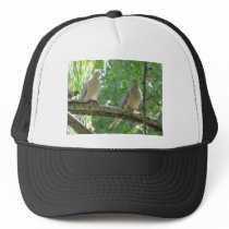 2 morning doves trucker hat
