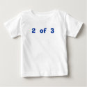 2  of  3 t-shirts