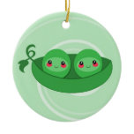 2 PEAS in a POD - ornament