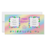 2 Photo Painted Easter Eggs photo cards