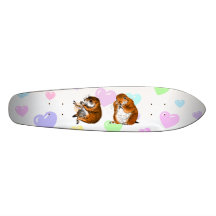 2 prairie dogs skateboard decks
