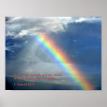 2 Samuel 22:33 Rainbow Posters