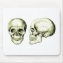 2 Skulls Bronze Mouse Pads