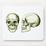 2 Skulls Bronze mousepads